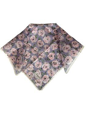 Lancel Paris Floral Cotton Scarf – NWT
